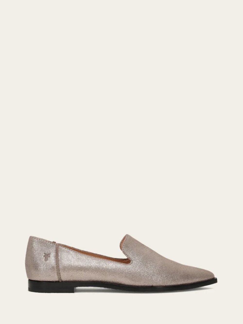 Frye Kenzie Venetian Loafers in Metallic Pewter - Size 8 NWOT - Picture 2 of 6